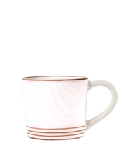 Breakfast Hand Painted Cappuccino Mug (Set of 2)