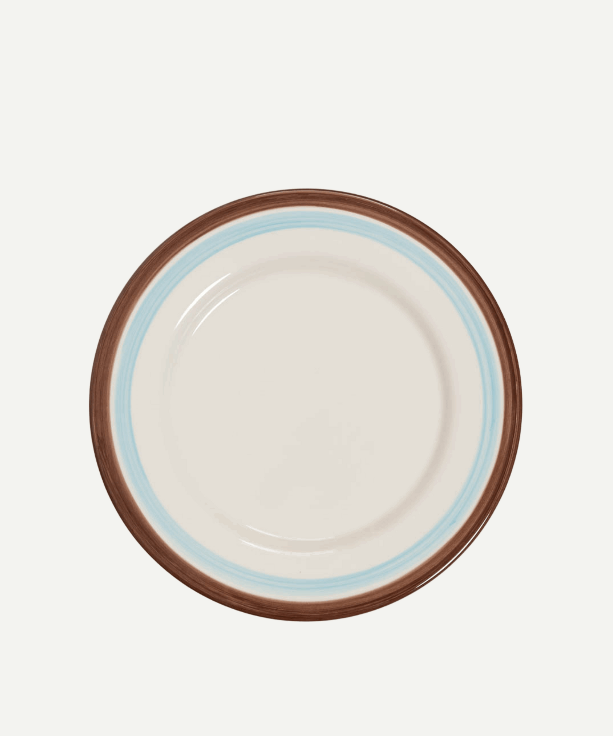 Breakfast Hand Painted Dinner Plate (Set of 4)