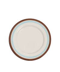 Breakfast Hand Painted Dinner Plate (Set of 4)