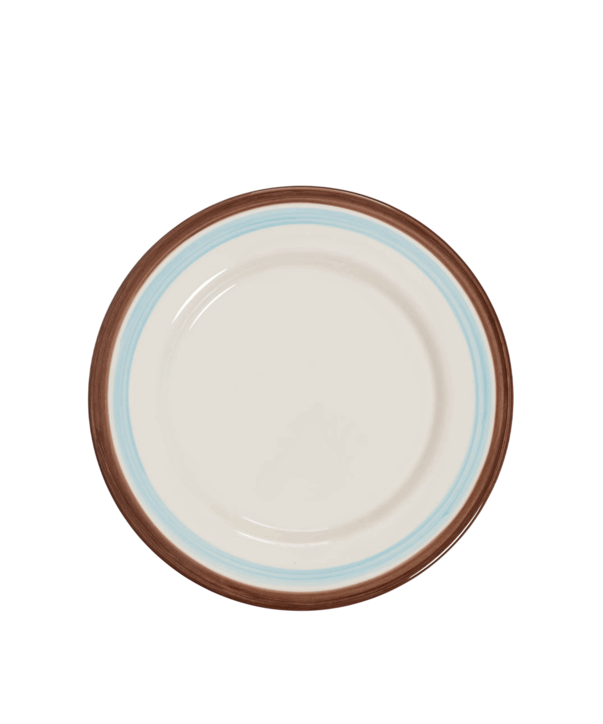 Breakfast Hand Painted Dinner Plate (Set of 4)