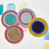 Bright Stripe Coasters (Set of 4)