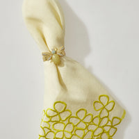 Hydrangea Dinner Napkins - Citrus (Set of 2)