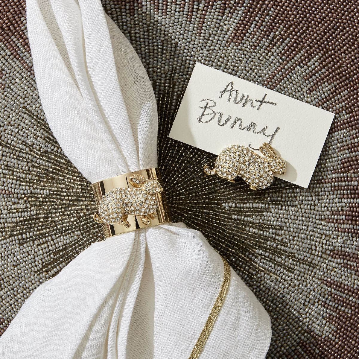 Bunny Placecard Holders (Set of Two)