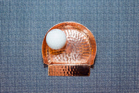 Copper Kitchen Spoon Rest / Putting Cup