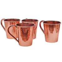 Solid Copper Mule Mug, Copper Handle, 18 oz