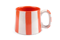 Ceramic Stripe Coffee Cup (Set of 2)