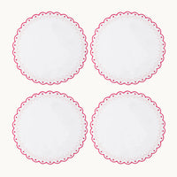 Carmen red linen placemat (set of 4)