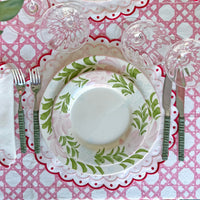 Carmen red linen napkin (set of 4)