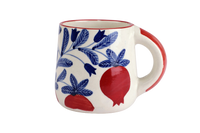 Red Anaar Floral Coffee Mug (Set of 2)