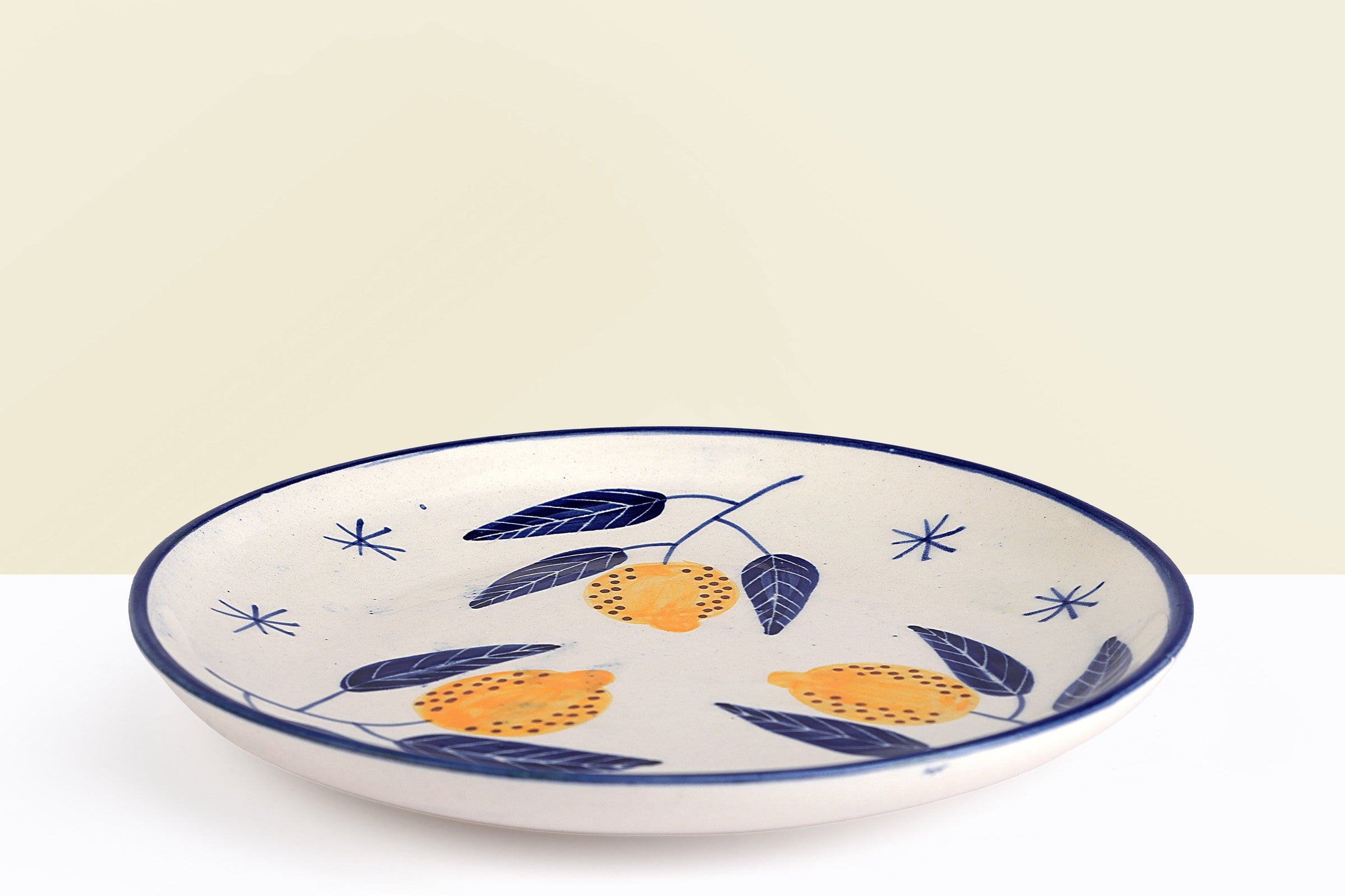 Italian Lemon Plate (Set of 4)