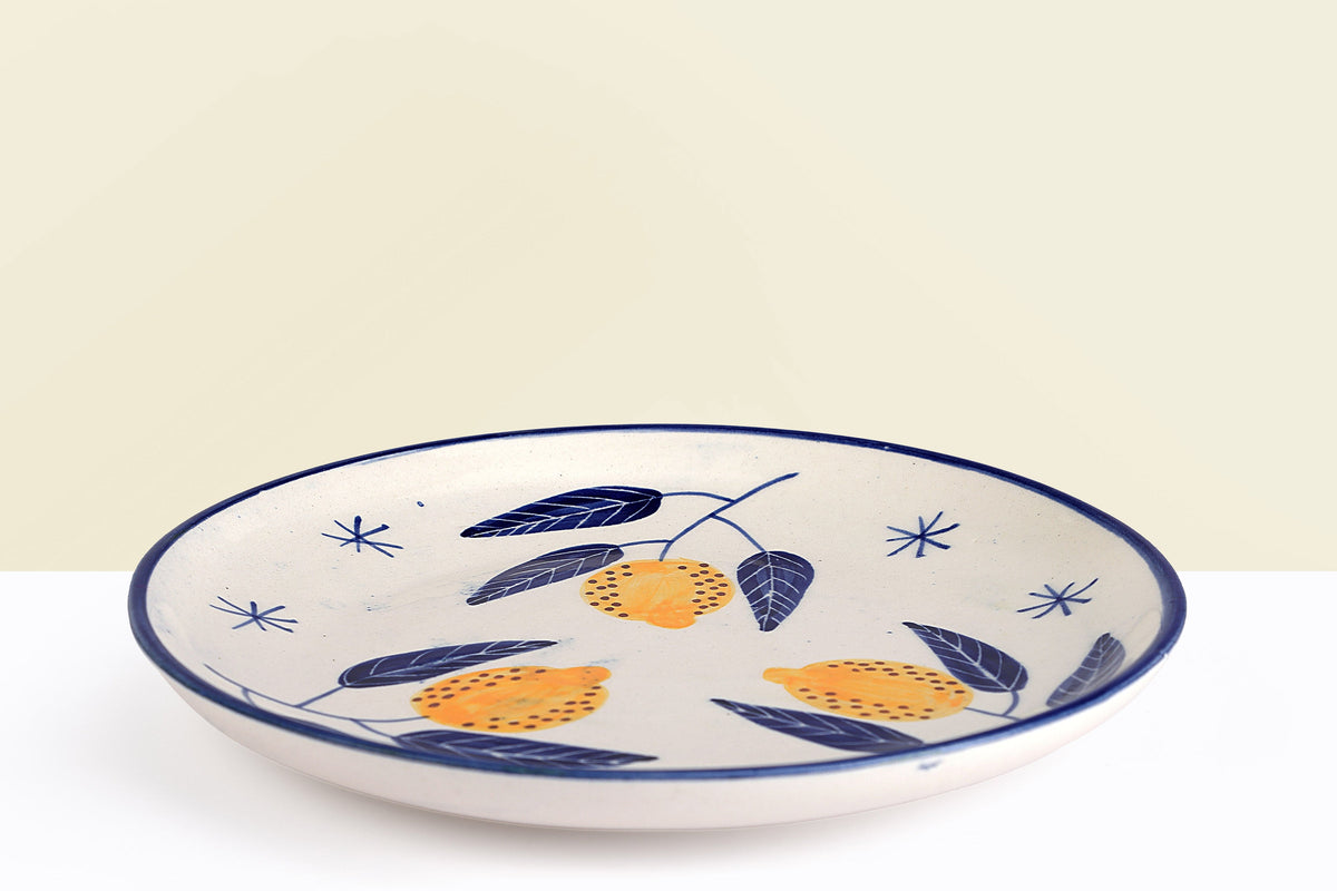 Italian Lemon Plate (Set of 2)