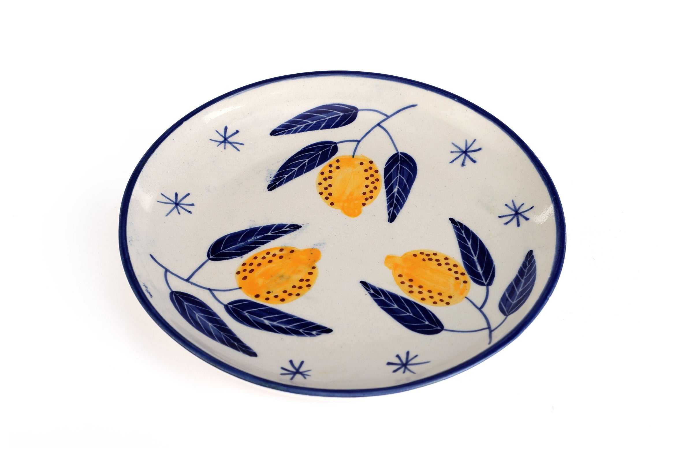 Italian Lemon Plate (Set of 4)