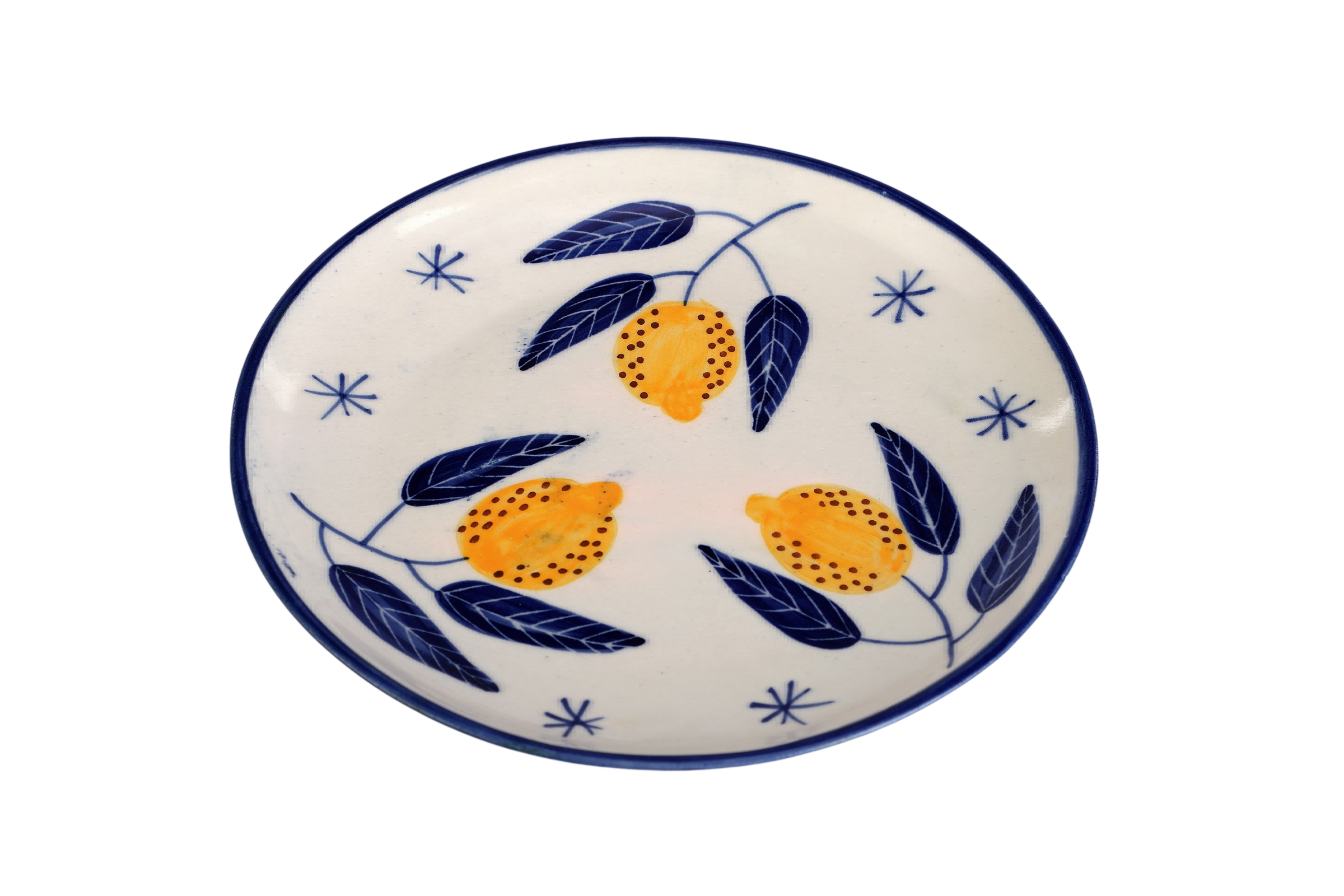 Italian Lemon Plate (Set of 4)