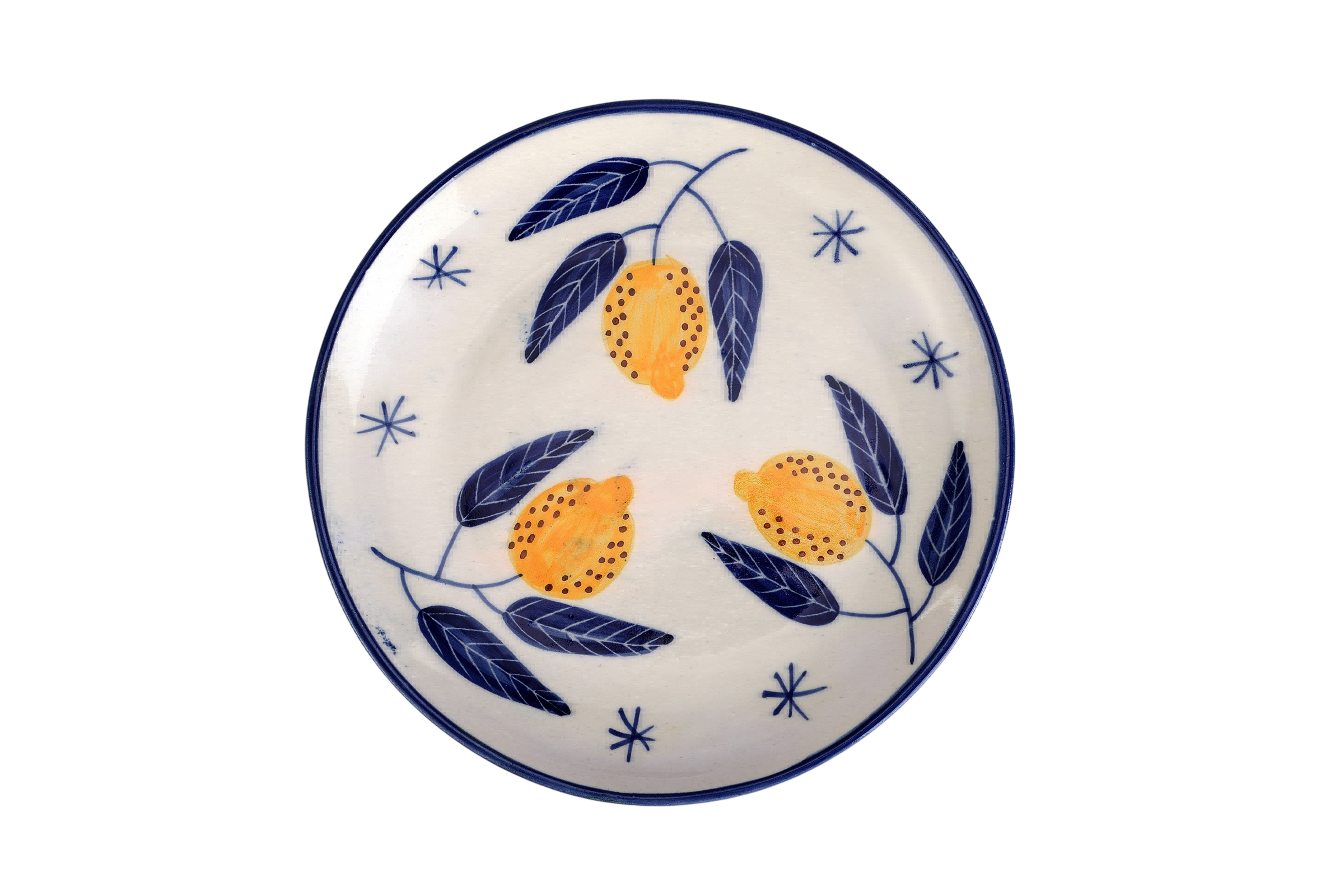 Italian Lemon Plate (Set of 4)