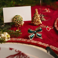 Bow Extra Large Table Runner - Berry