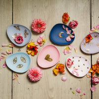Star Porcelain Ring Dish - Lilac