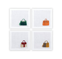 Embroidered Table Linen - Cocktail Napkins (Set of 4)