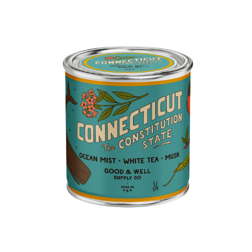 Connecticut State Candle