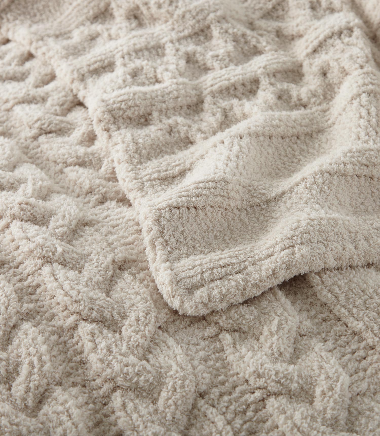 Cozy Knit Throw Blanket