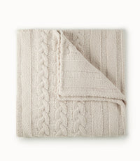 Cozy Knit Throw Blanket