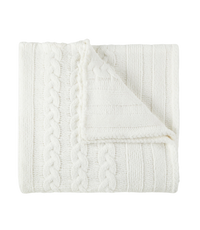 Cozy Knit Throw Blanket