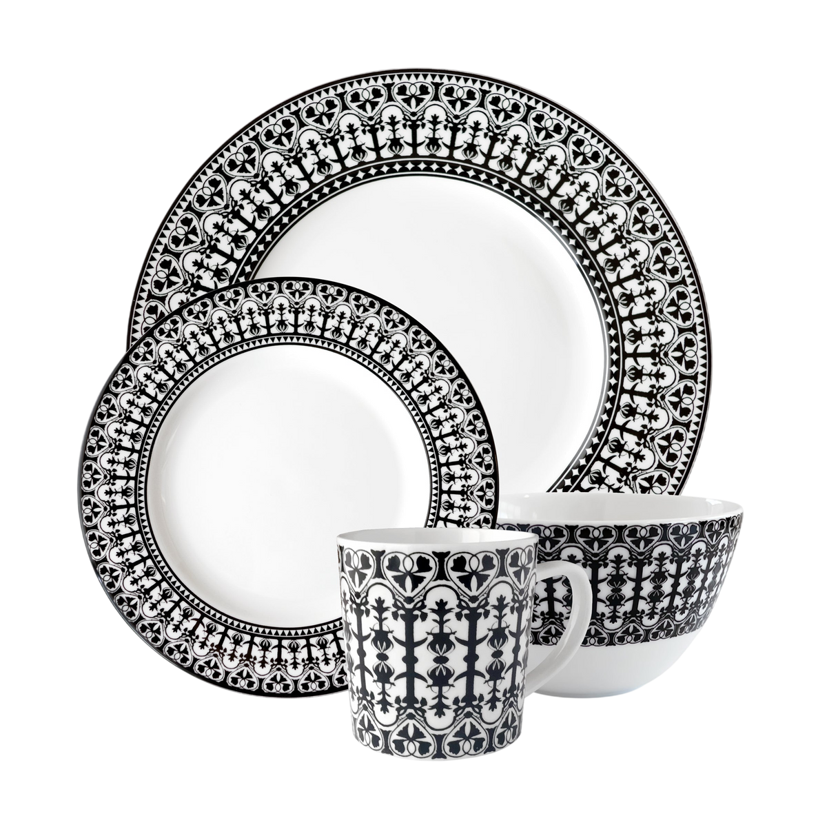 Casablanca 4-Piece Place Setting