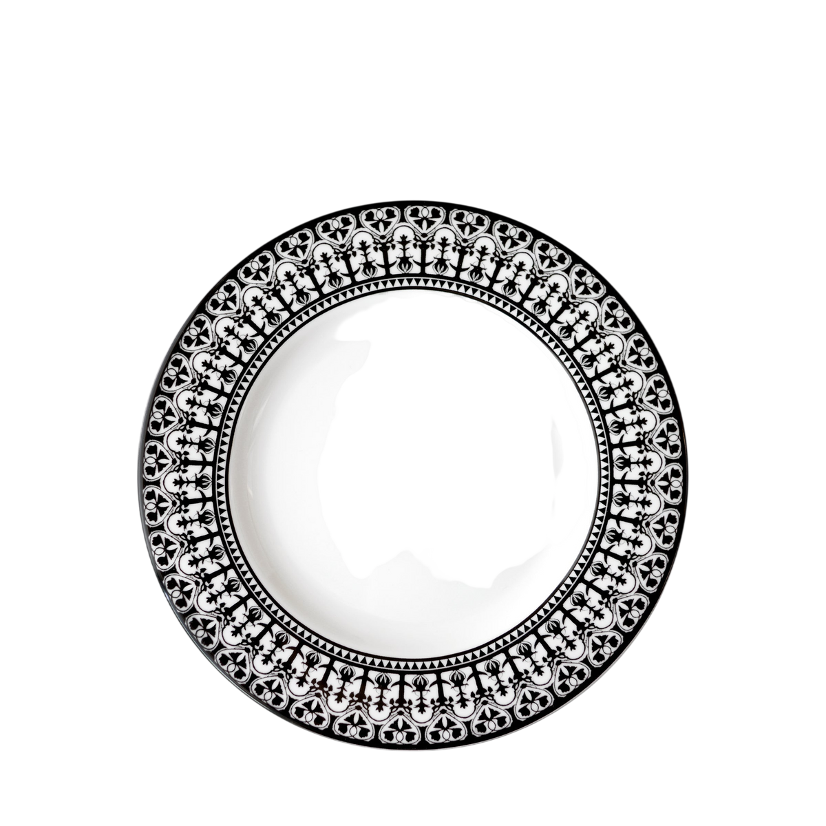 Casablanca Rimmed Salad Plate