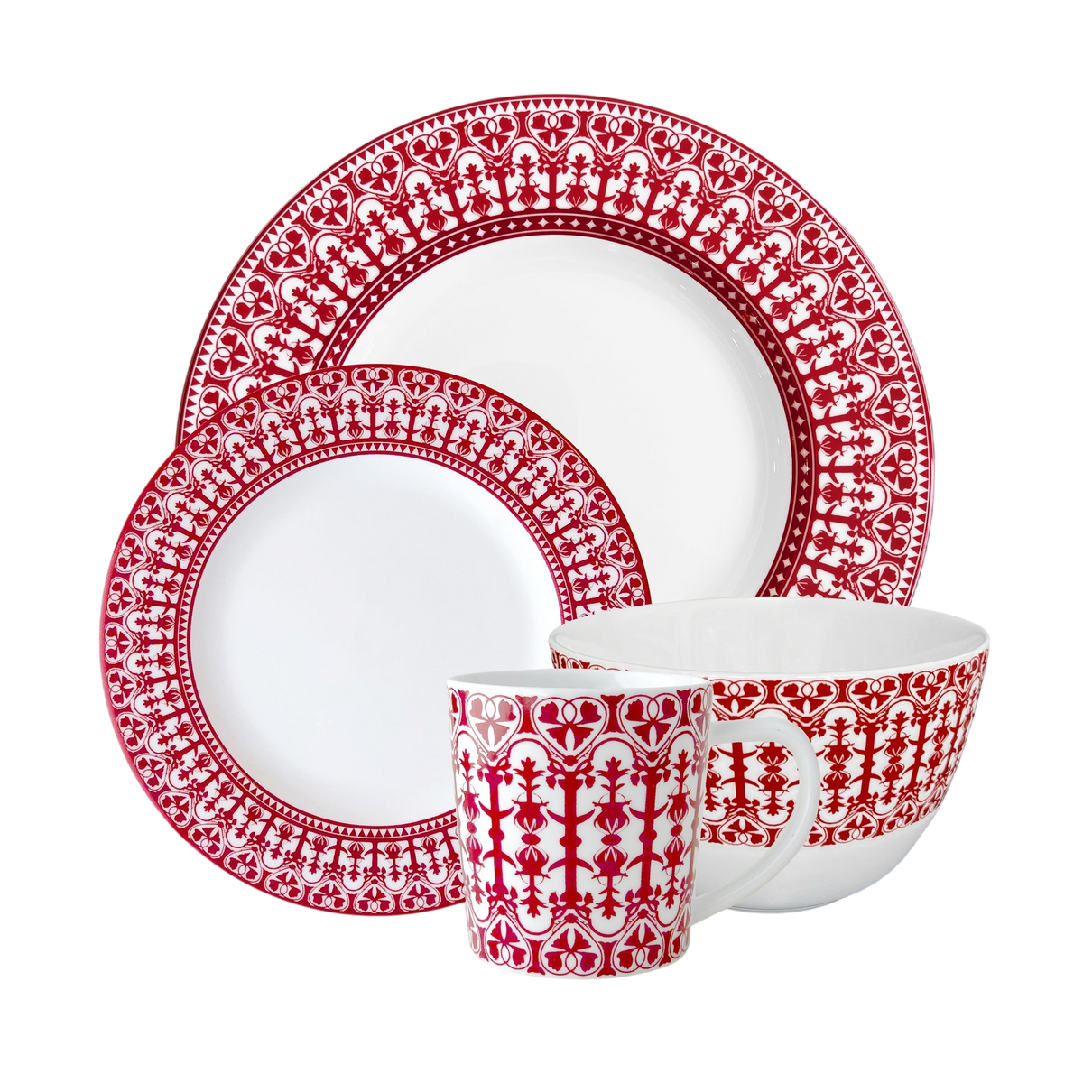 Casablanca 4-Piece Place Setting