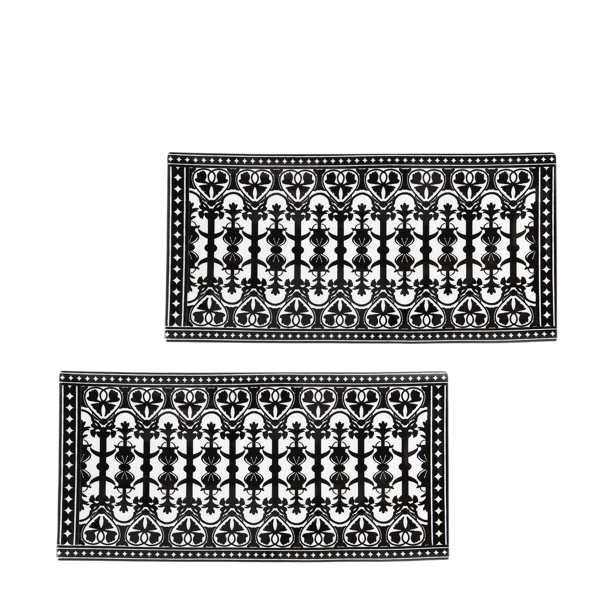 Casablanca Medium Sushi Trays, Set of 2