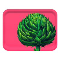 Artichoke Large Rectangular Birchwood Tray