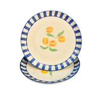 Ceramic Clemente Dessert Plates (Set of 2)