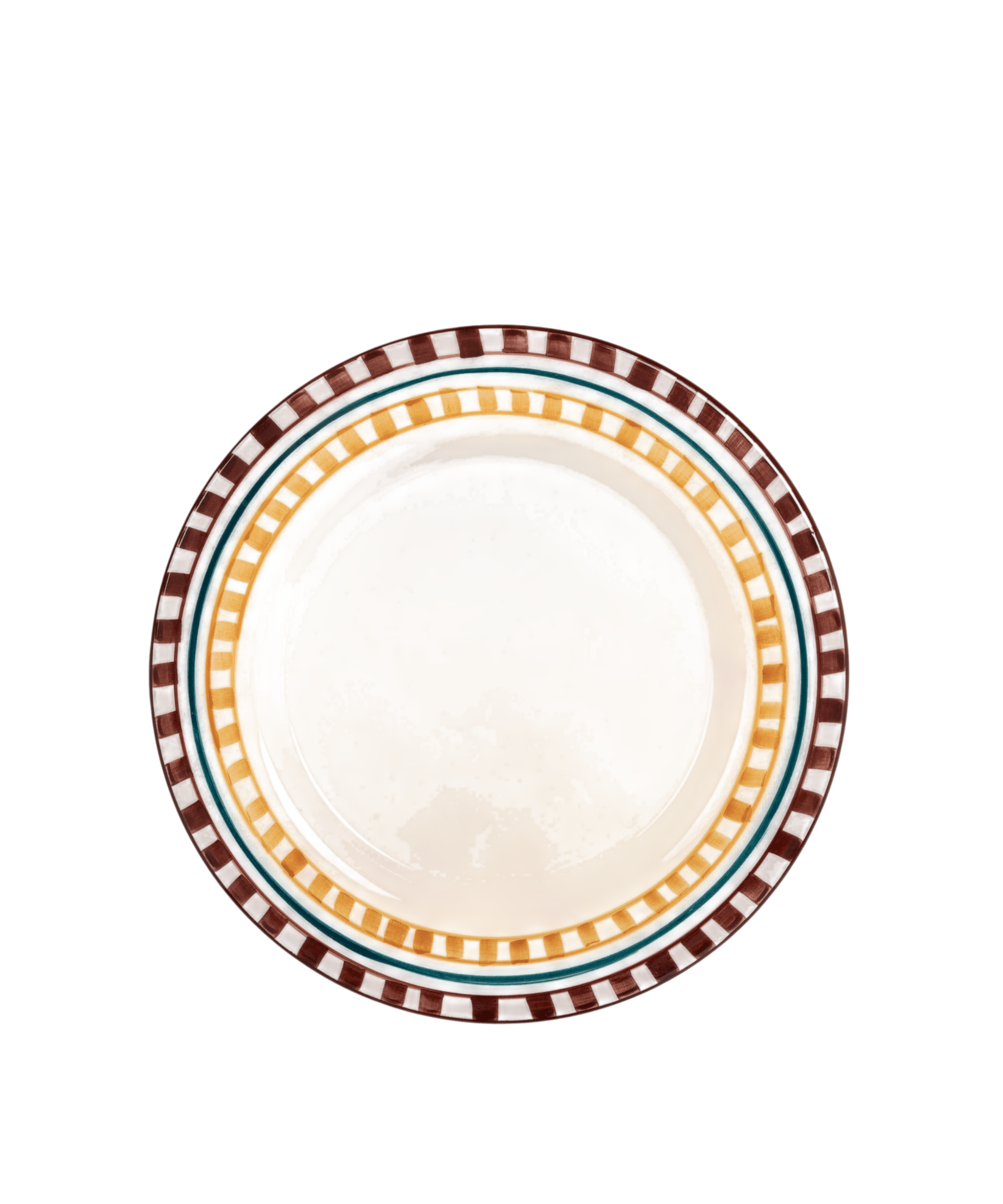 Charlotte Hand-Painted Dinner Plate (Set of 4)