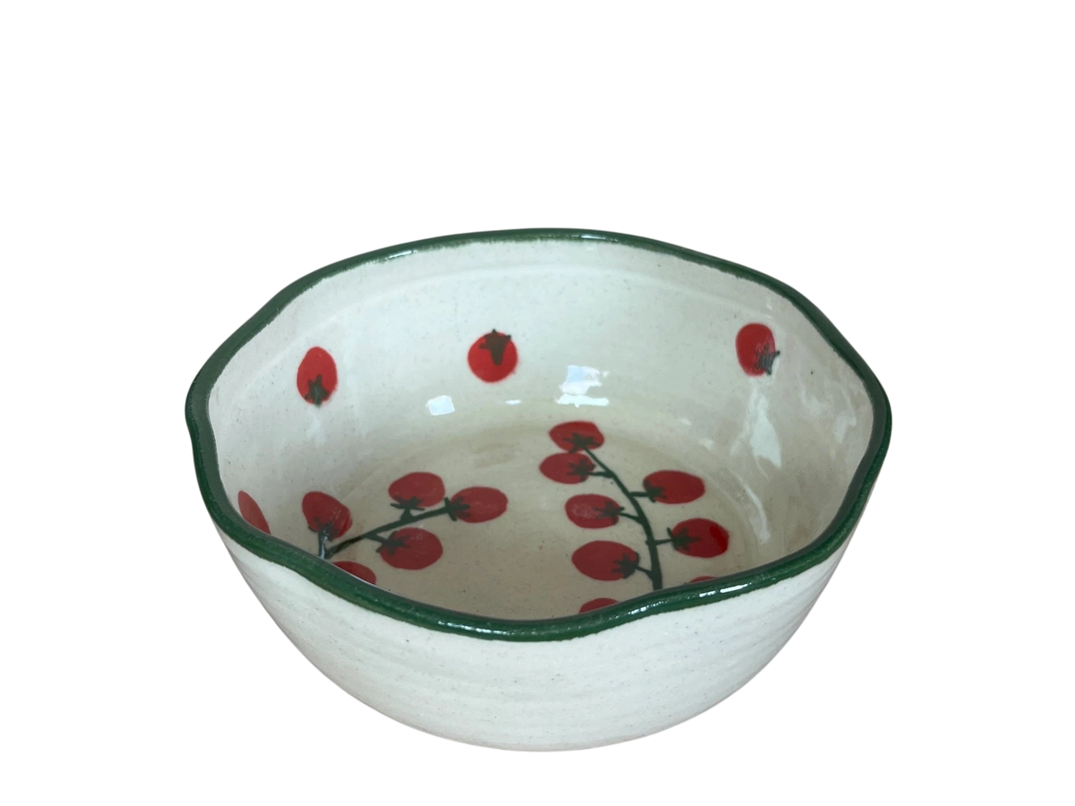 Cherry Tomatoes Pasta/Salad Bowl (Set of 6)