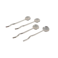Nadia Spoon Steel (Set of 4) by MESO