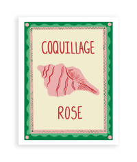 Coquillage Art Print