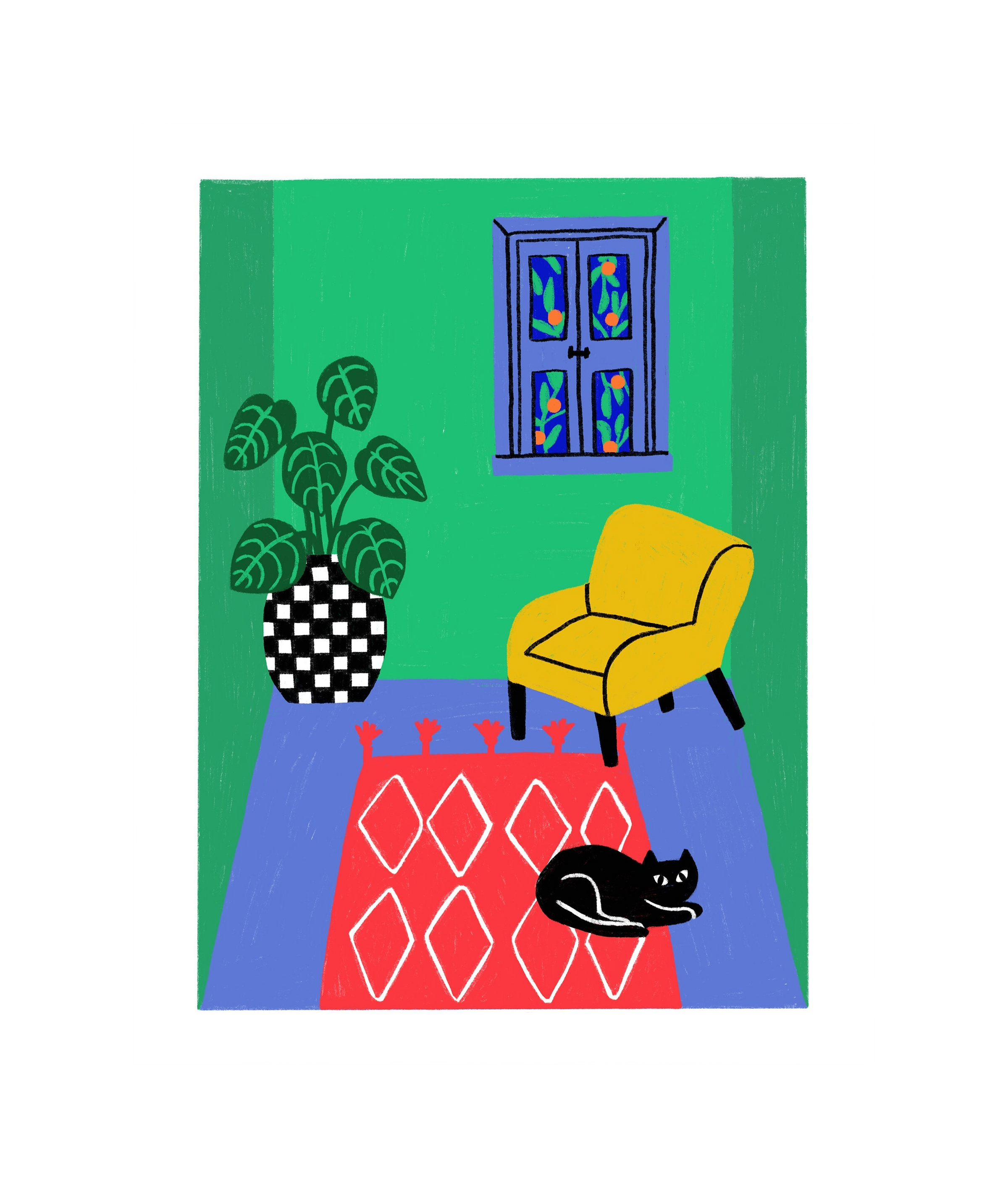 Cozy Room Art Print