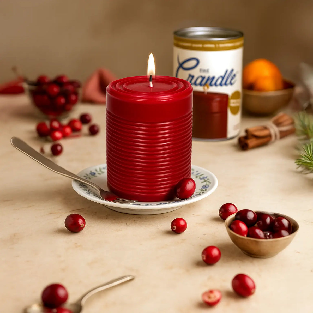 The Crandle™ - Cranberry Sauce Candle