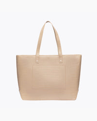 THE TOTE - CREAM CROC