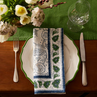 Cuttyhunk Block Print Dinner Napkins