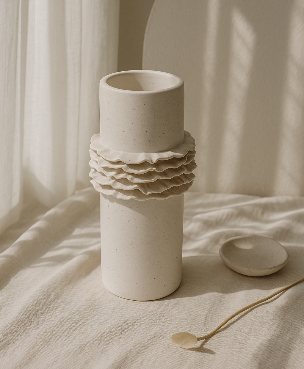 Maeve Ruffle Vase