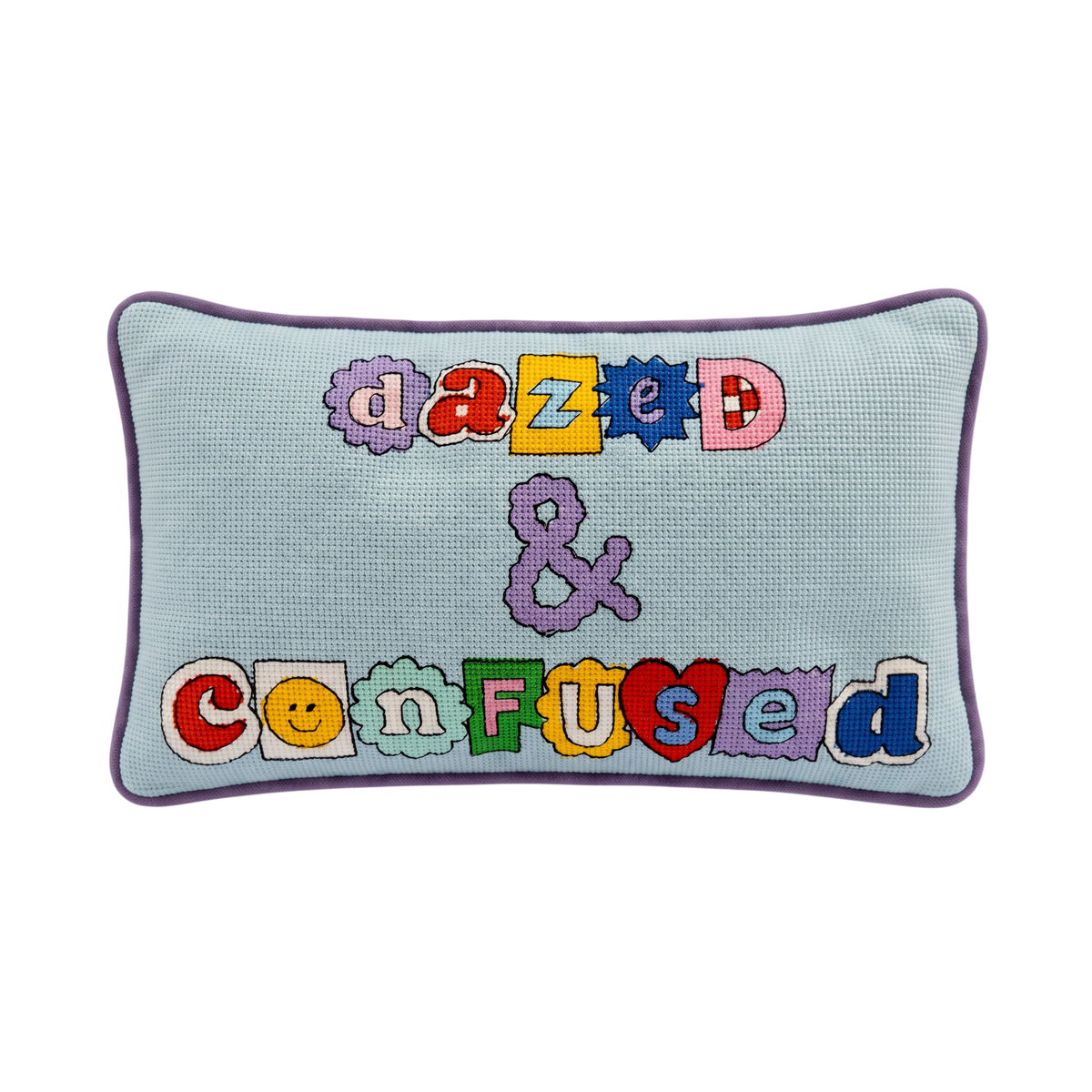 Dazed & Confused Needlepoint Pillow