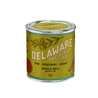 Delaware State Candle