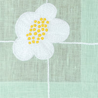 Hand Embroidered Trellis Placemats 14" × 18" (Set of 4)