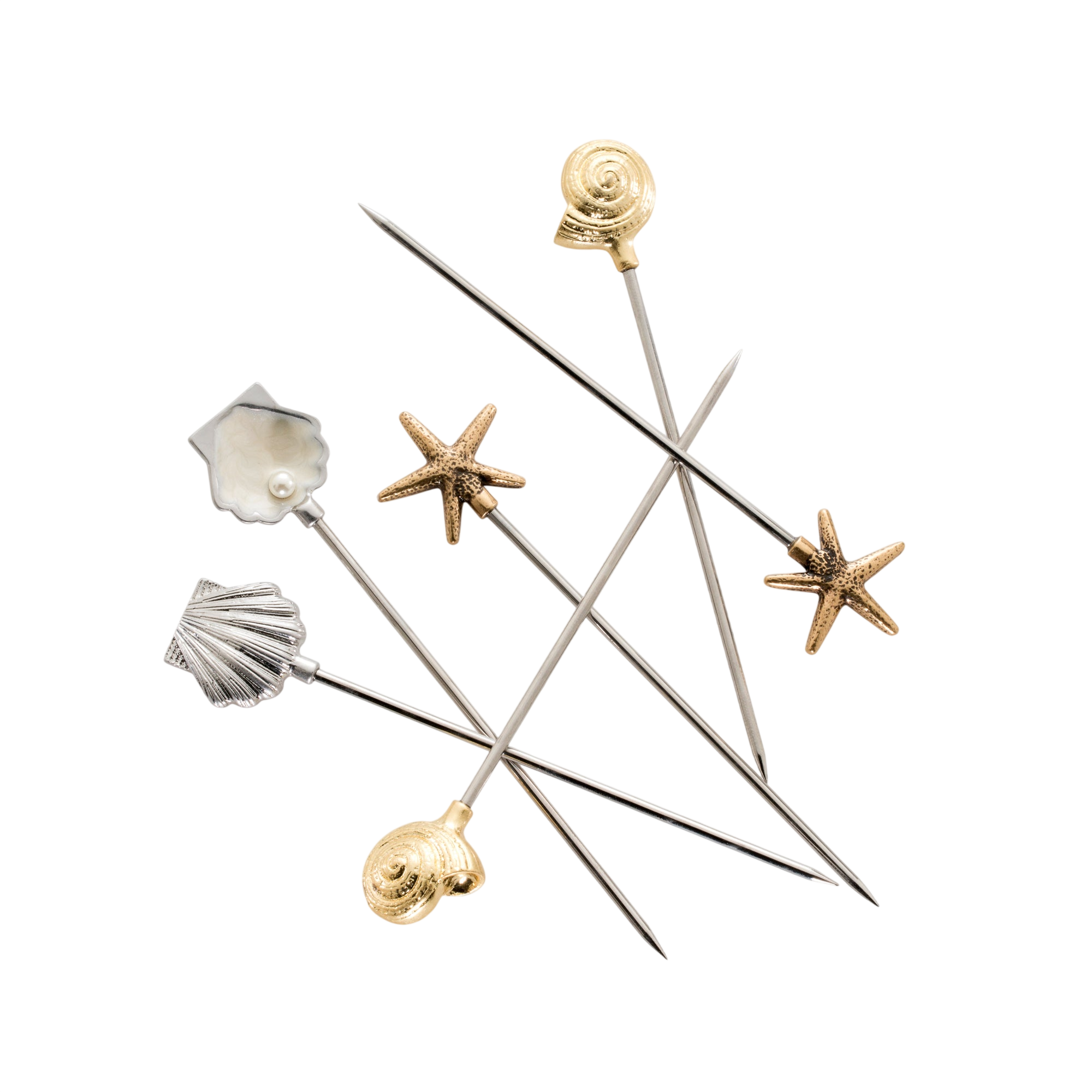 Shell Cocktail Picks