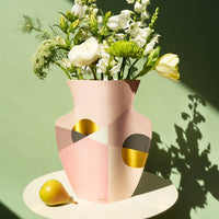 OCTAEVO Siena Paper Vase - Pink