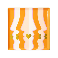 OCTAEVO Beso Ceramic Tray - Orange