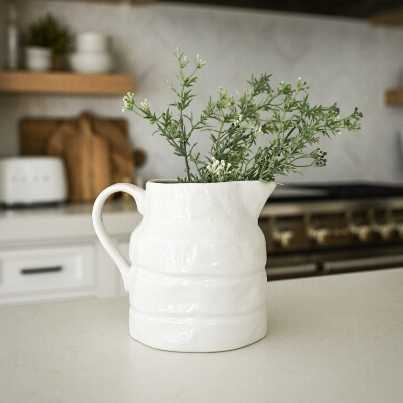 Stoneware Pitcher