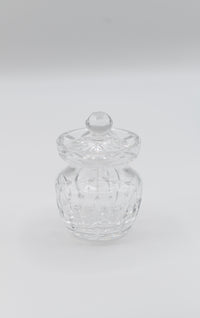 Vintage Crystal Sugar Bowl
