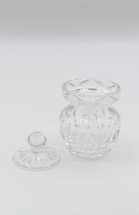Vintage Crystal Sugar Bowl