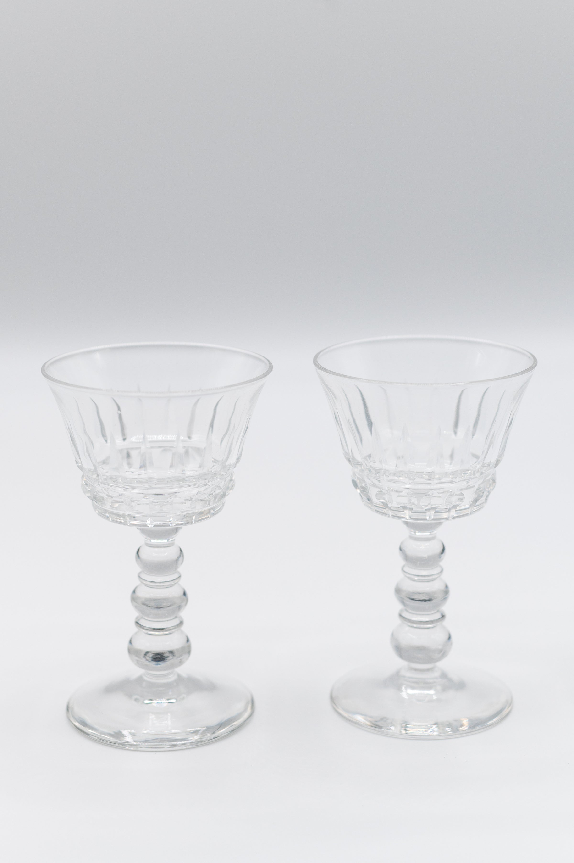 Vintage Champagne Coupes (Set of 2)